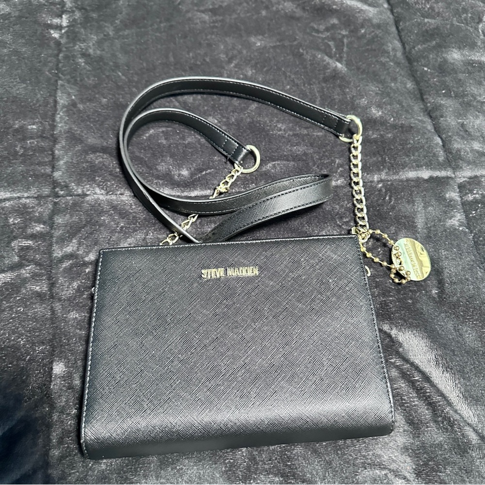 Steve Madden Black Crossbody Purse
